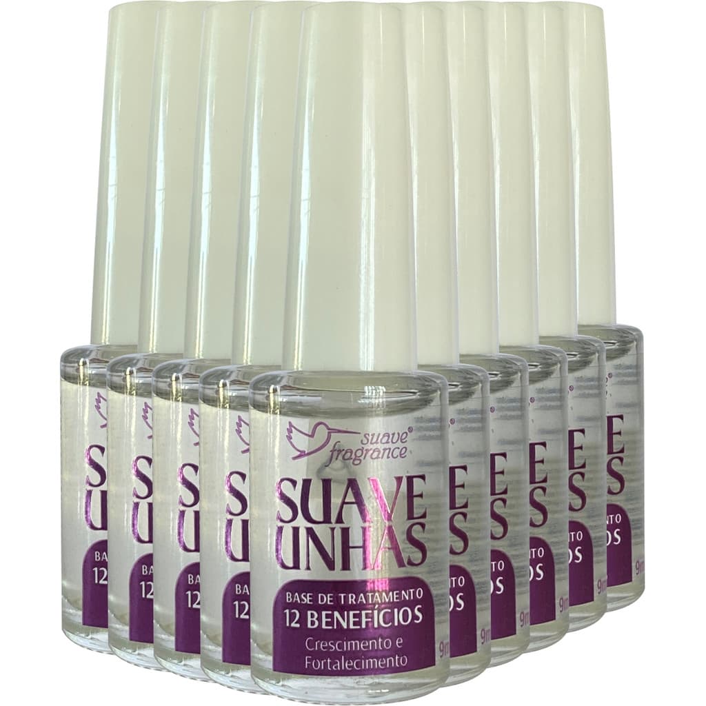 10 Base 12 Benefícios Suave Unhas Suave Fragrance