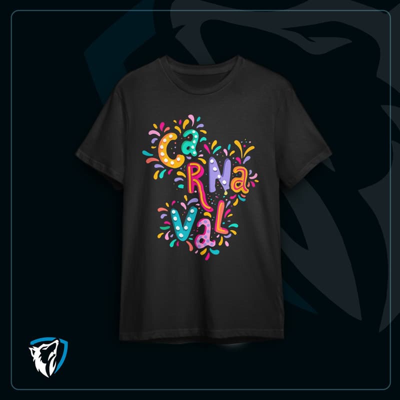 Camiseta Moda Unissex Premium 100% Algodão Lançamento 2025 Envio Rápido Carnaval
