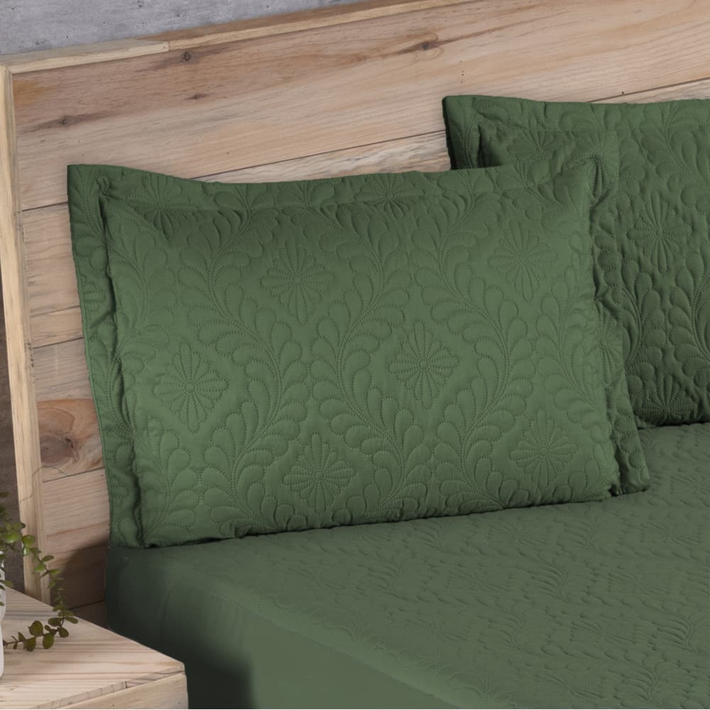 Kit 02 Porta Travesseiros Liso 65cm x 45cm Matelado Liso Elegance