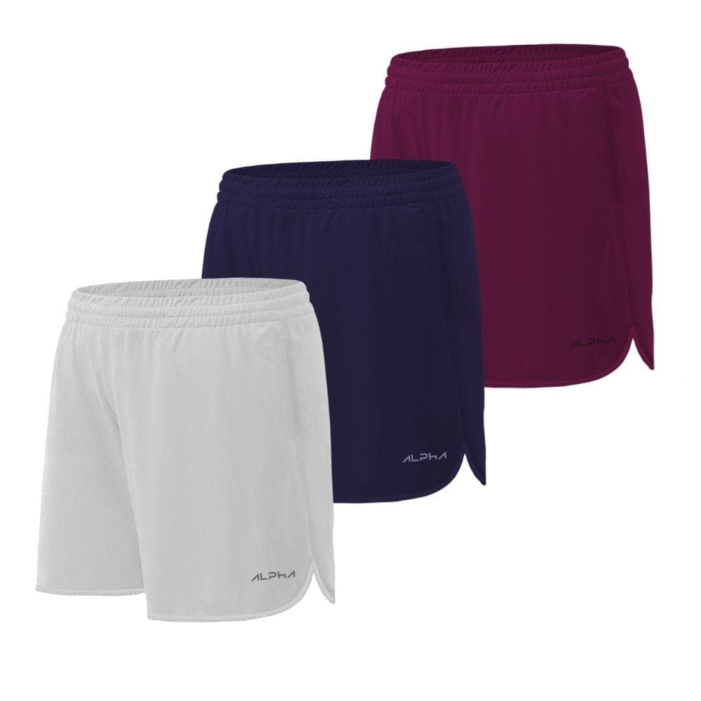 Kit 3 Shorts de Corrida Dry Alpha Co