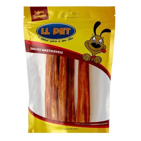 Petiscos Para Cães - LL PET - Palito Bovino 6" C/ 03 Unid.