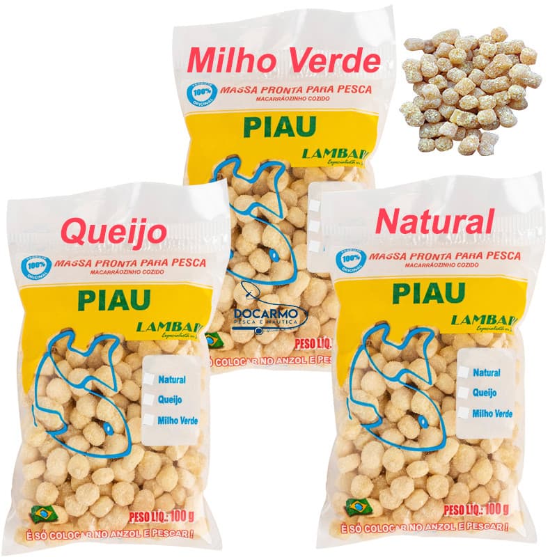 Isca para Pescar Piau Massa de Pesca  Pronta só por no Anzol