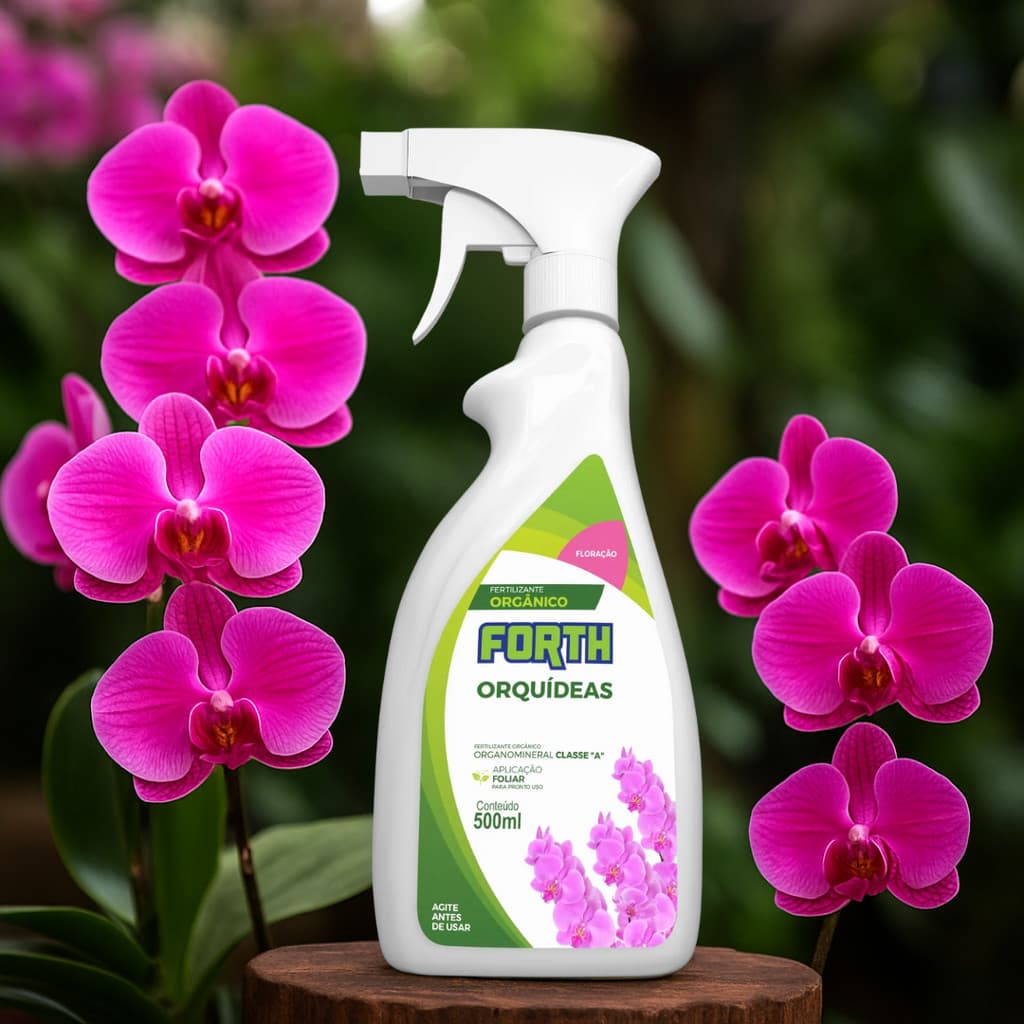 Adubo Fertilizante Líquido Forth Orquídeas Floração 500ml