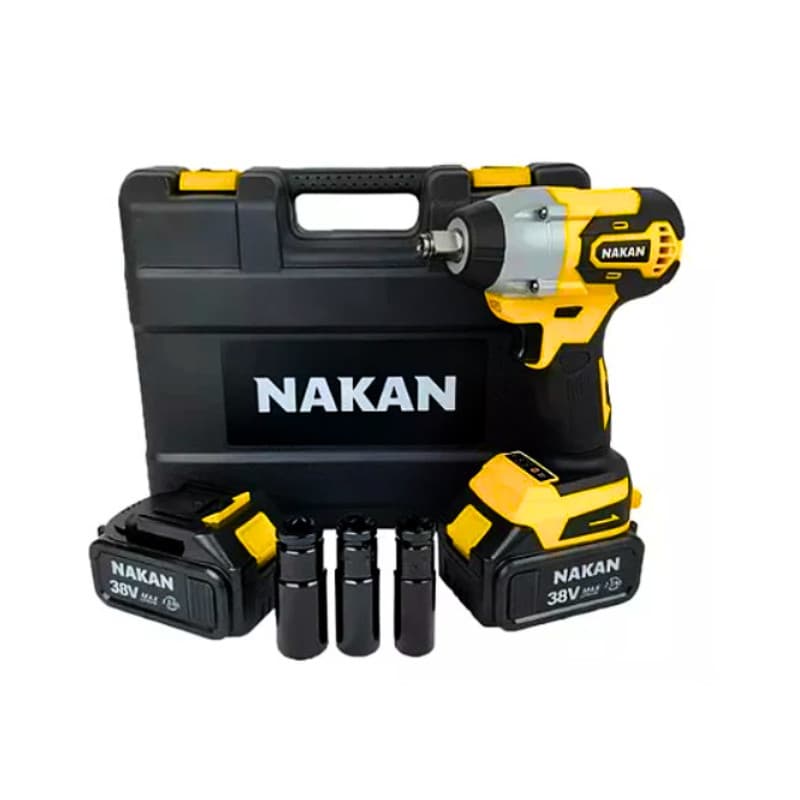 Parafusadeira Chave De Impacto Com 2 Baterias Acessórios 38Volts SOMENTE 38V