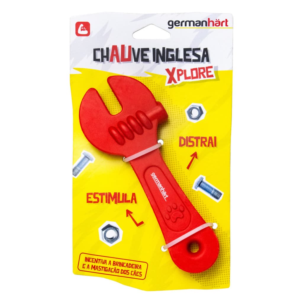 Brinquedo Chave Chauve Inglesa Xplore para Cães Germanhart