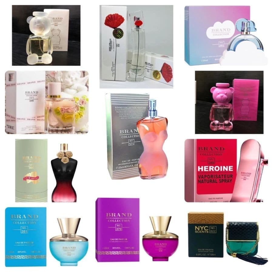 Perfume Feminino Brand Collection 25ml Miniatura Colecionável Fragrância Feminina Inspirada Pronta Entrega Envio Rápido