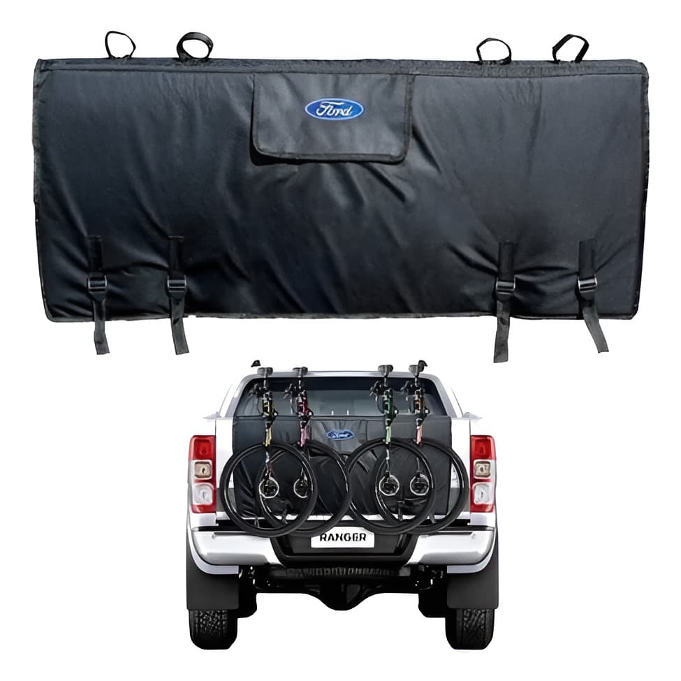 Protetor Transbike Caminhonete Ford Courier 4 Bikes Preto