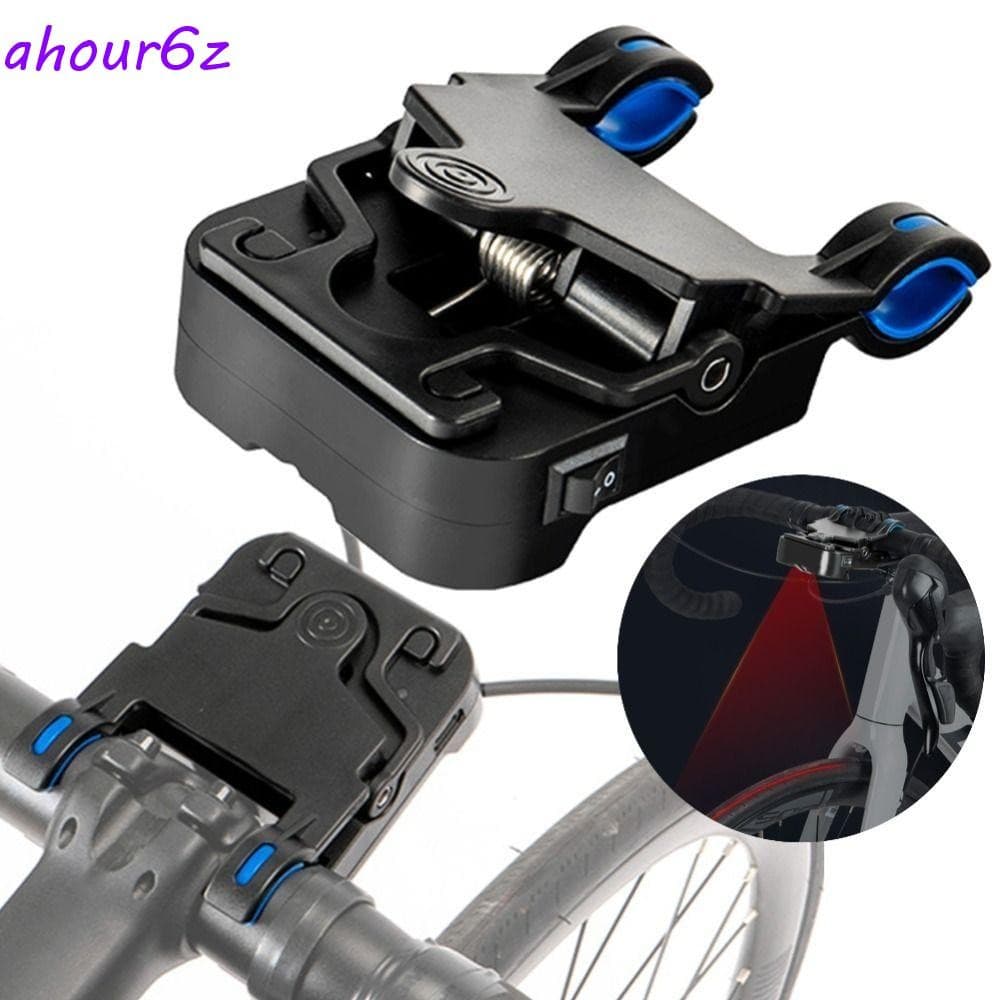 Calibrador De Assento De Bicicleta AHOURZ , Ajustador Central Carregamento USB , Alinhador A Laser Para Guidão , Silicon