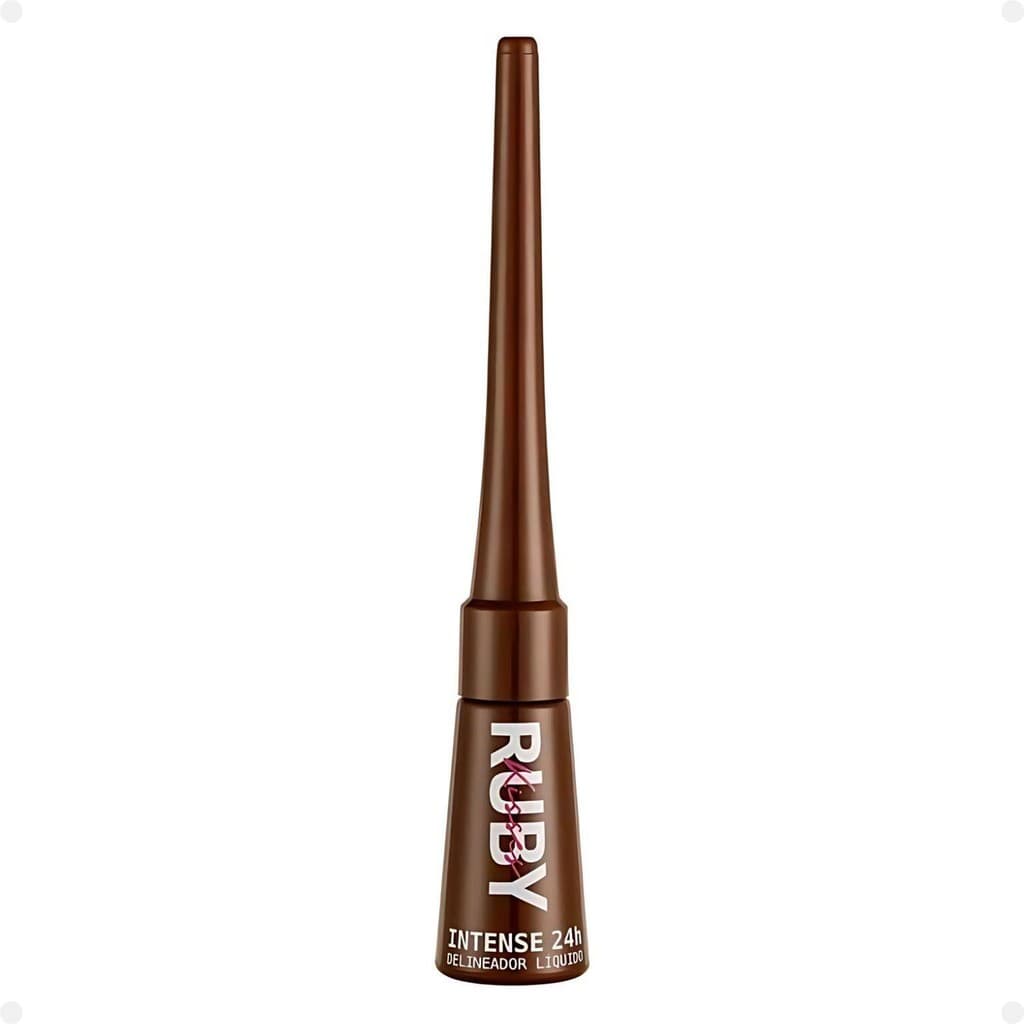 Delineador Líquido Ruby Kisses Intense 24h Marrom Rbll02br
