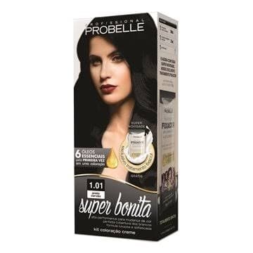 Coloração Super Bonita 01.01 Preto Carvão Probelle
