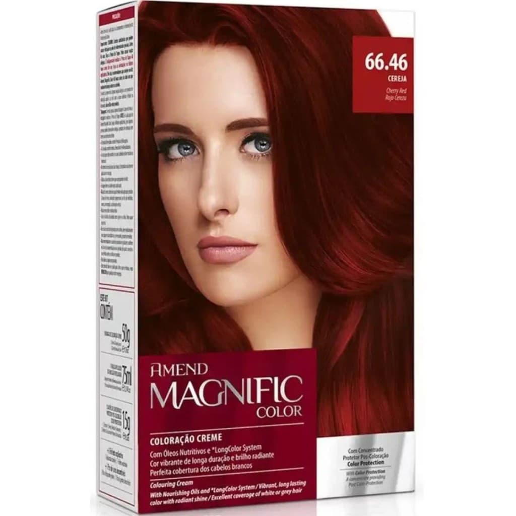 Coloração Magnific Amend Profissional Cereja (6646)