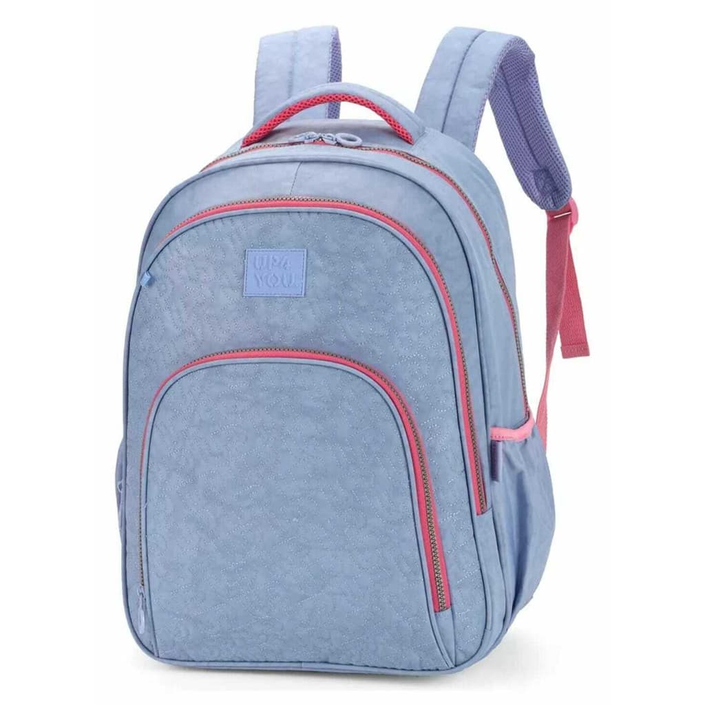 Mochila Juvenil Up4You Laptop Luxcel Azul MJ47281