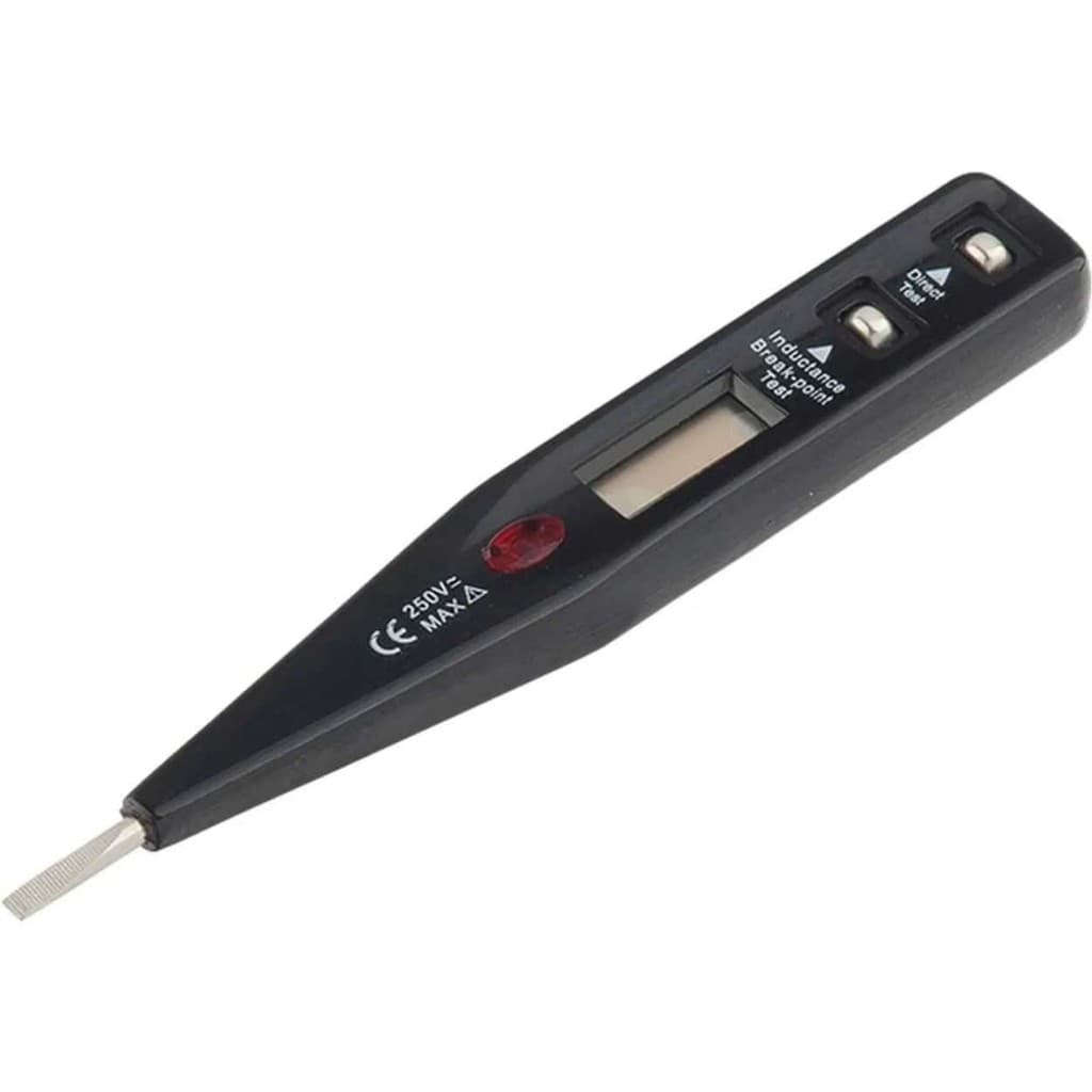 Chave Teste de Voltagem com Visor Digital 12v a 220v Display LCD Sparta