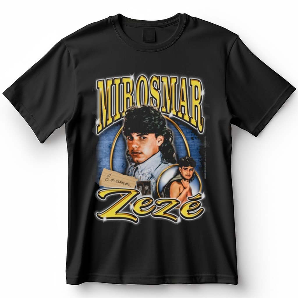Camiseta Zezé Di Camargo e Luciano Mirosmar Sertanejo Cantores - Camisa 100% Algodão - Envio Imediato - DR Bigorna