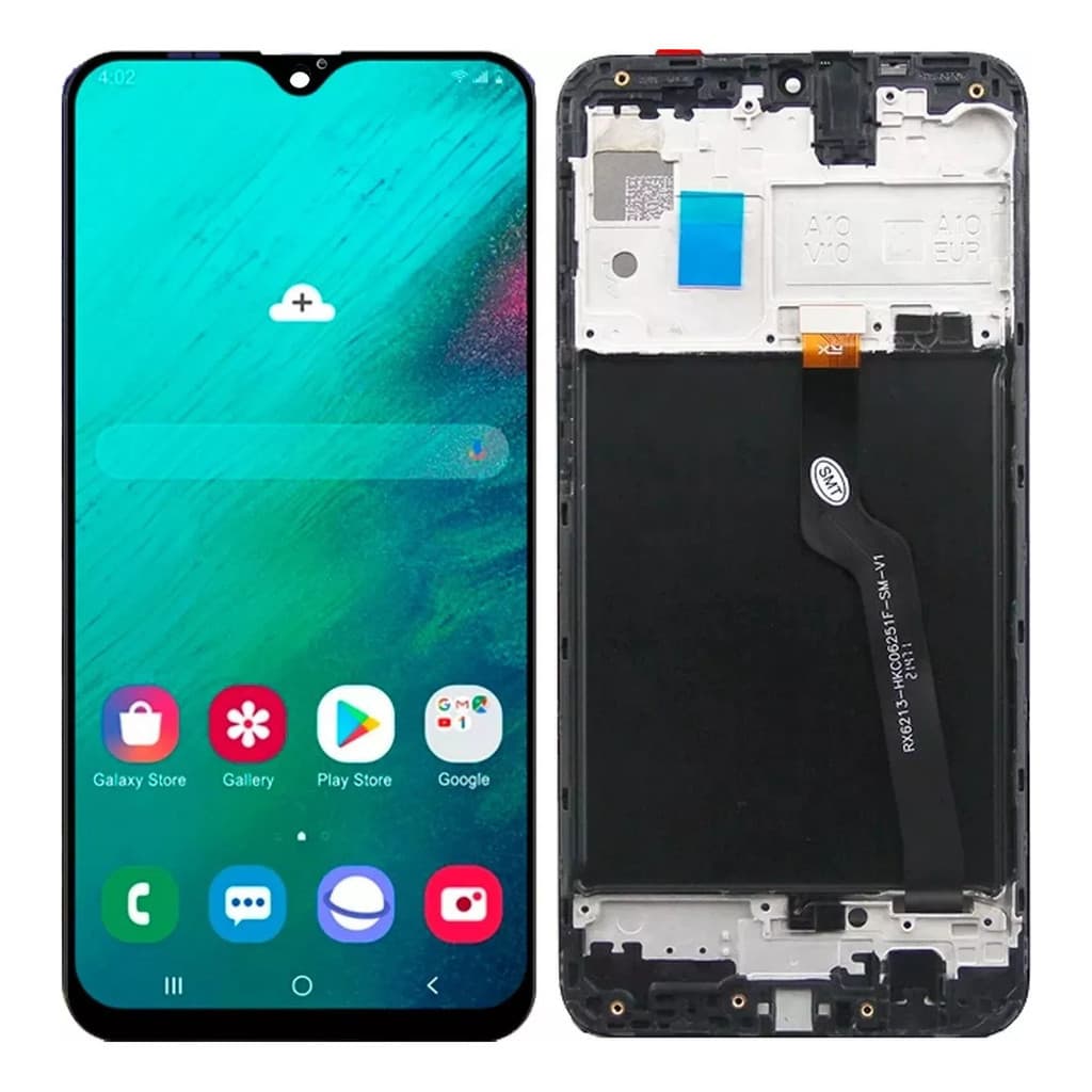Tela Compativel Frontal Display Lcd Compatível A10 A105 Com Aro Incel