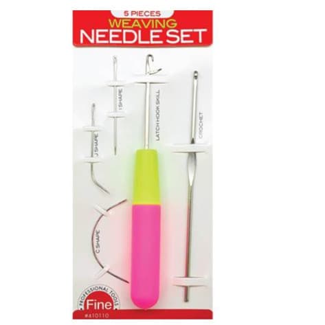 Agulha De Entrelaçamento Para Cabelos Organicos Mega Hair crochet braid tranças twist Kit Agulhas