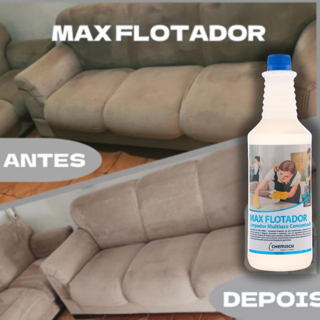 Limpa Sofá Encardido Flotador Multiuso Para Estofados 1L