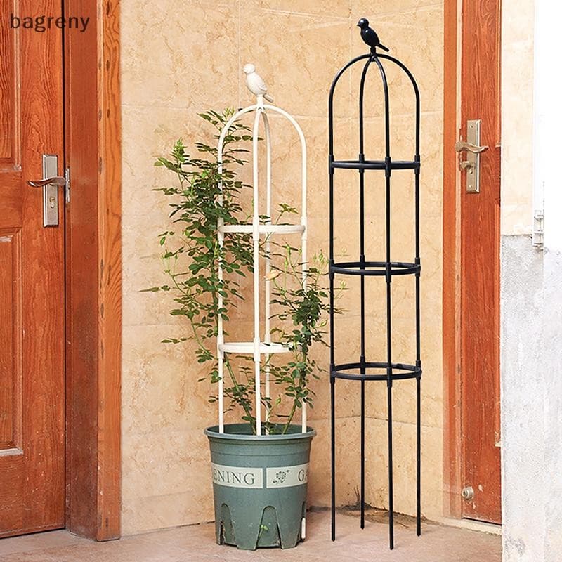 [bagreny] 1 Conjunto De Gaiolas De Suporte De Jardim Para Plantas De Escalada , Treliça Faça Você Mesmo , Flores , Videi