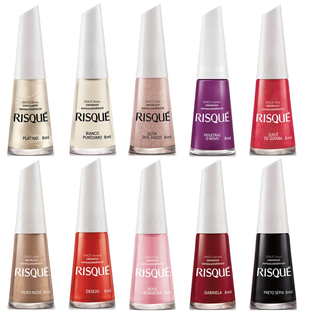 ESMALTE RISQUÉ 8ML - ESCOLHA SUA VERSÃO!