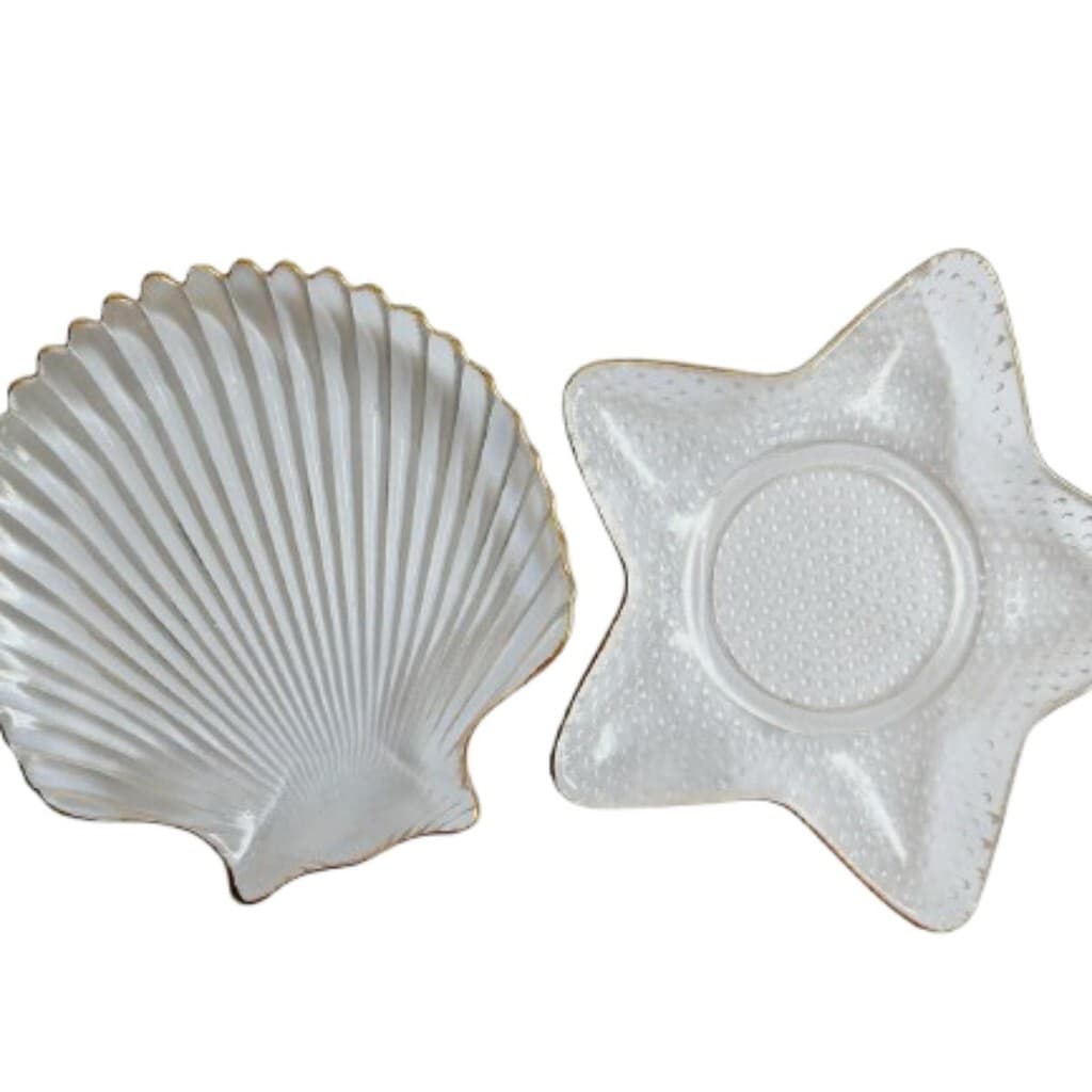 Tijela Duo Concha e Estrela - Centro de Mesa Decorativo