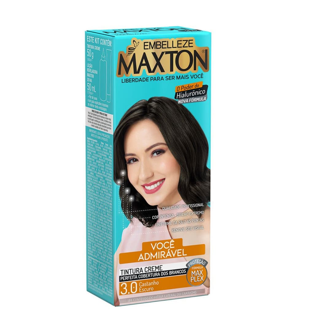 TINTA MAXTON 3.0 CASTANHO ESCURO