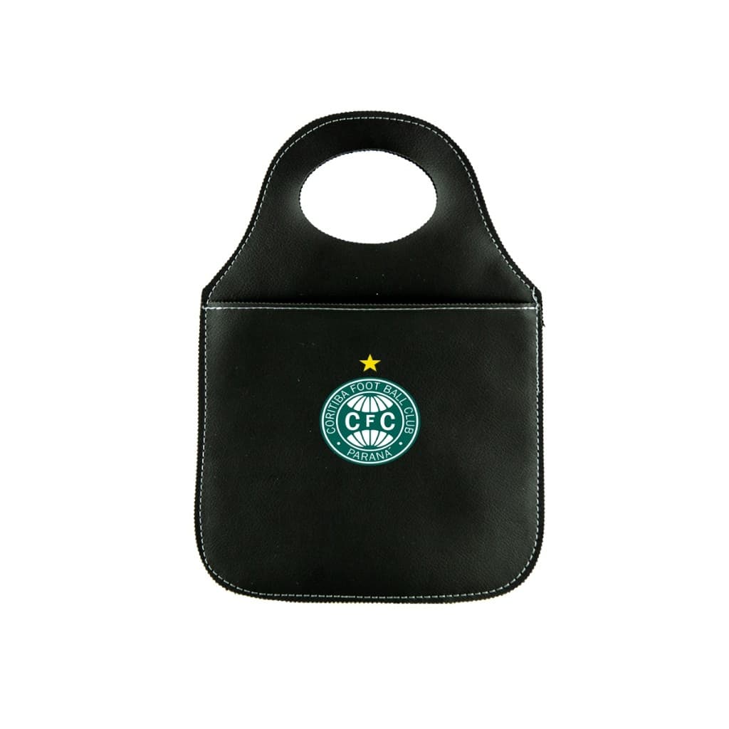 Lixeira Automotiva Preta Personalizada Portátil Porta Lixo De Carro Acessório Veicular Vários Times