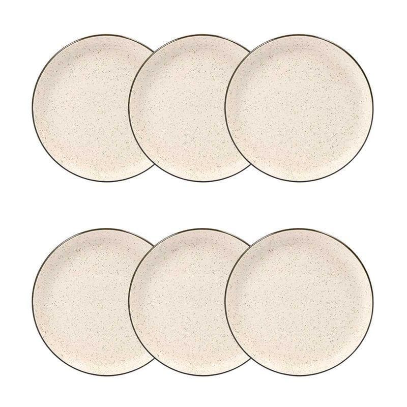Jogo de 6 Pratos Sobremesa 20 cm Oxford Flat Duna