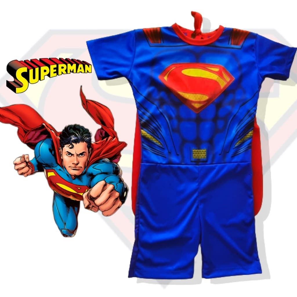 Promoção Fantasia Infantil Superman-Super-homem