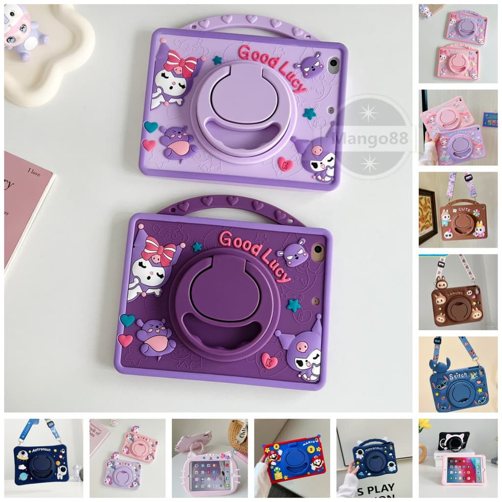 Capa Para Samsung Tab S6 Lite 2024 10.4 Polegadas P620 P625 2022 P613 P619 2020 P610 P615 P613 Tablet Cinta Suporte Emba
