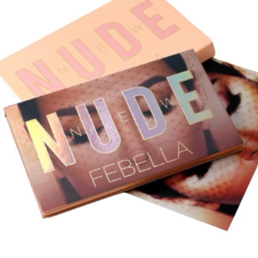 Paleta de sombras 18 Cores Nude Alta Pigmentação_Meibaoge