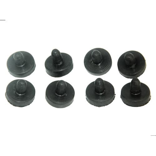 Kit 8 Calço batente anti Ruido Feixe mola S10 2012 a 2016 Frontier 2007 a 2016