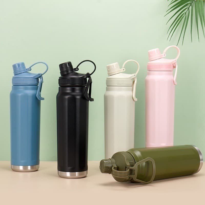 Garrafa Térmica 800ml Bebidas Inox squeeze com Bico ideal para Hidratação De alta Qualidade 2025