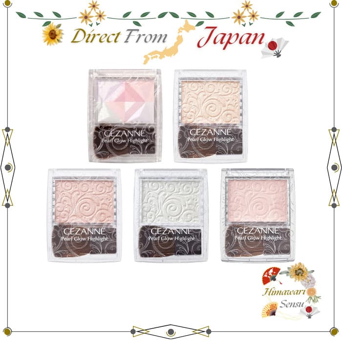 Cezanne Pearl Glow Highlighter Series with Radiant Finish and Luminous Shine【 Direct from Japan 】
