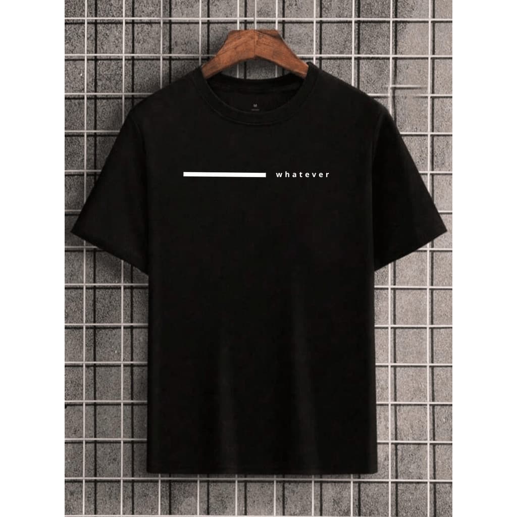 Camisa Camiseta Masculina Whatever Premium 100% Algodão casual