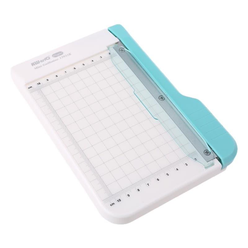 Guilhotina Paper Trimmer  6x9" Kamei lâmina em aço papel papelaria scrapbook Dona Shô