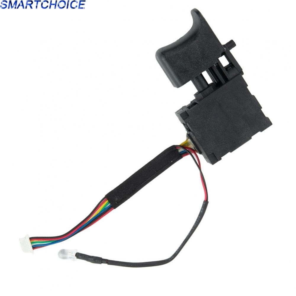 Interruptor De Chave De Impacto Elétrica Sem Fio Gatilho De Botão De Controle De Velocidade