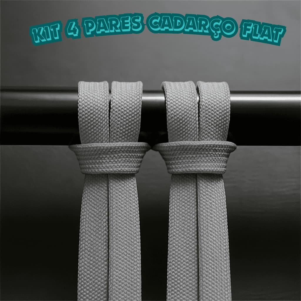 Cadarço Para Tênis 120cm Resistente Elástico Chato Branco Preto Cores Diversas Qualidade Premium