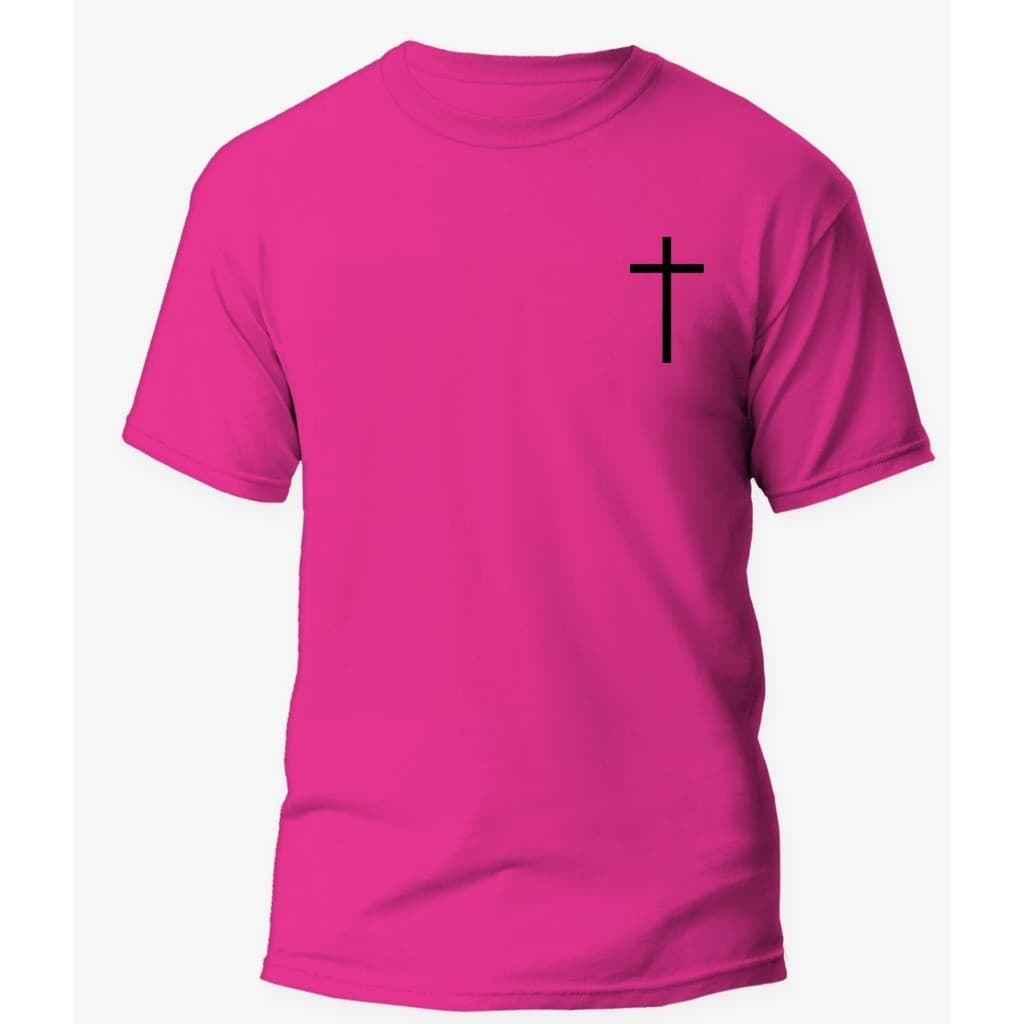 Camisa Camiseta Masculina Feminina Jesus Cristo Cruz Cristao 100%  Algodão unissex manga curta gola