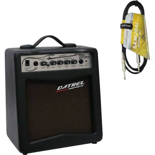 Cubo Amplificador Guitarra Datrel 8 30w + Cabo 3m Top Profis