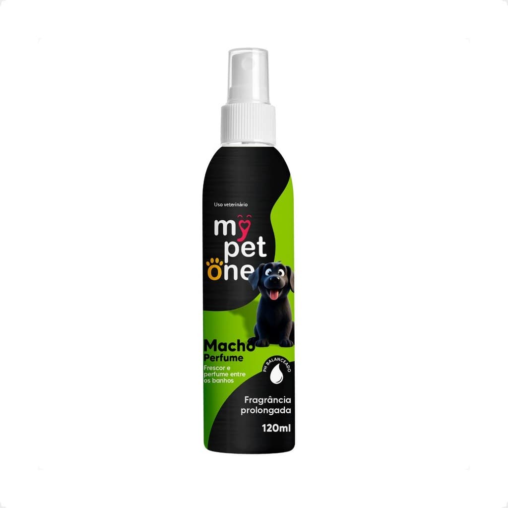 Perfume Colônia Macho 120 Ml Cheirinho De Banho - MyPetOne