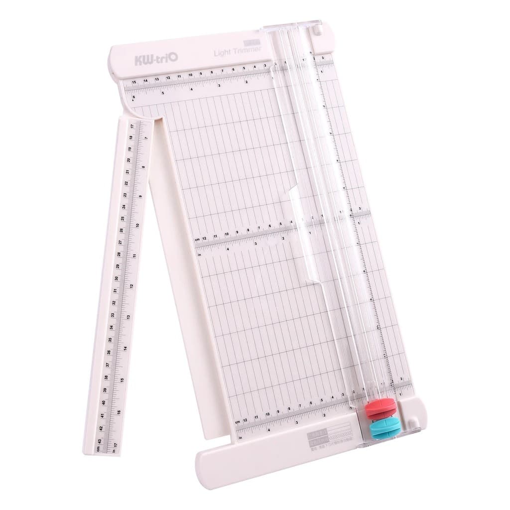 Guilhotina de Papel 6×12 Kemei papelaria scrapbook encadernação escolar Dona Shô