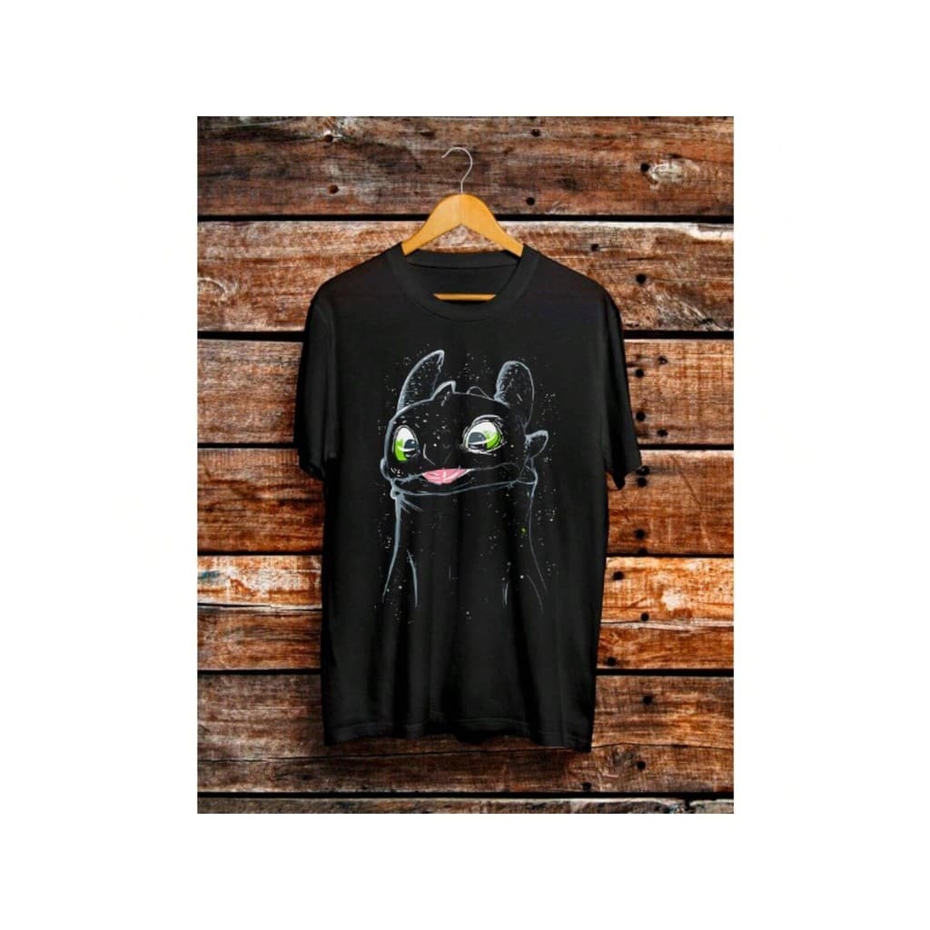 Camiseta 100% Algodão Premium Como Treinar Seu Dragão Banguela Filme Desenho Lançamento 2025