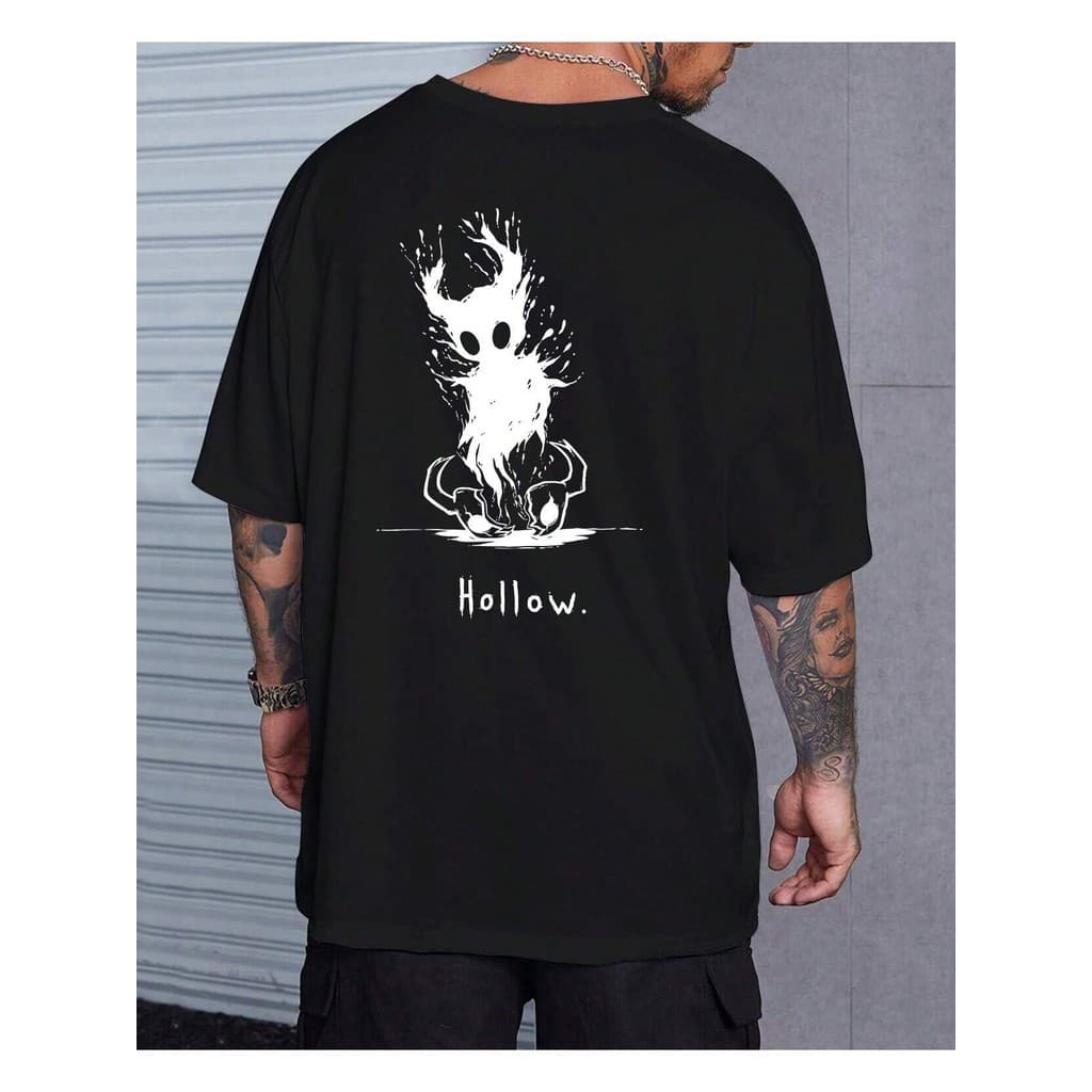 Lançamento top Camiseta Camiseta  100%Algodão Cavaleiro Vazio Rei De Hallownest Jogo Hollow Knigh Temos do P ao G3