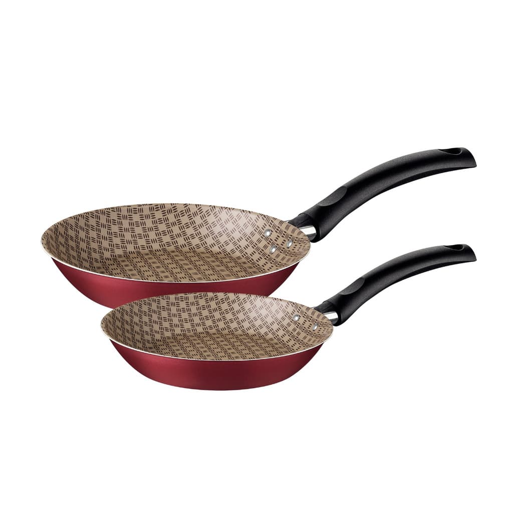 Jogo de Frigideiras Tramontina Original Antiaderente Starflon 2 pçs