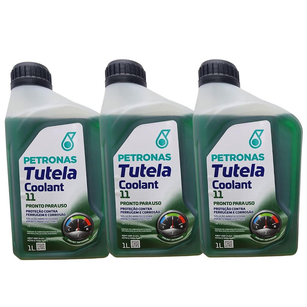 Kit 03 Aditivo Radiador Inorganico Pronto P/ Uso Coolant 11