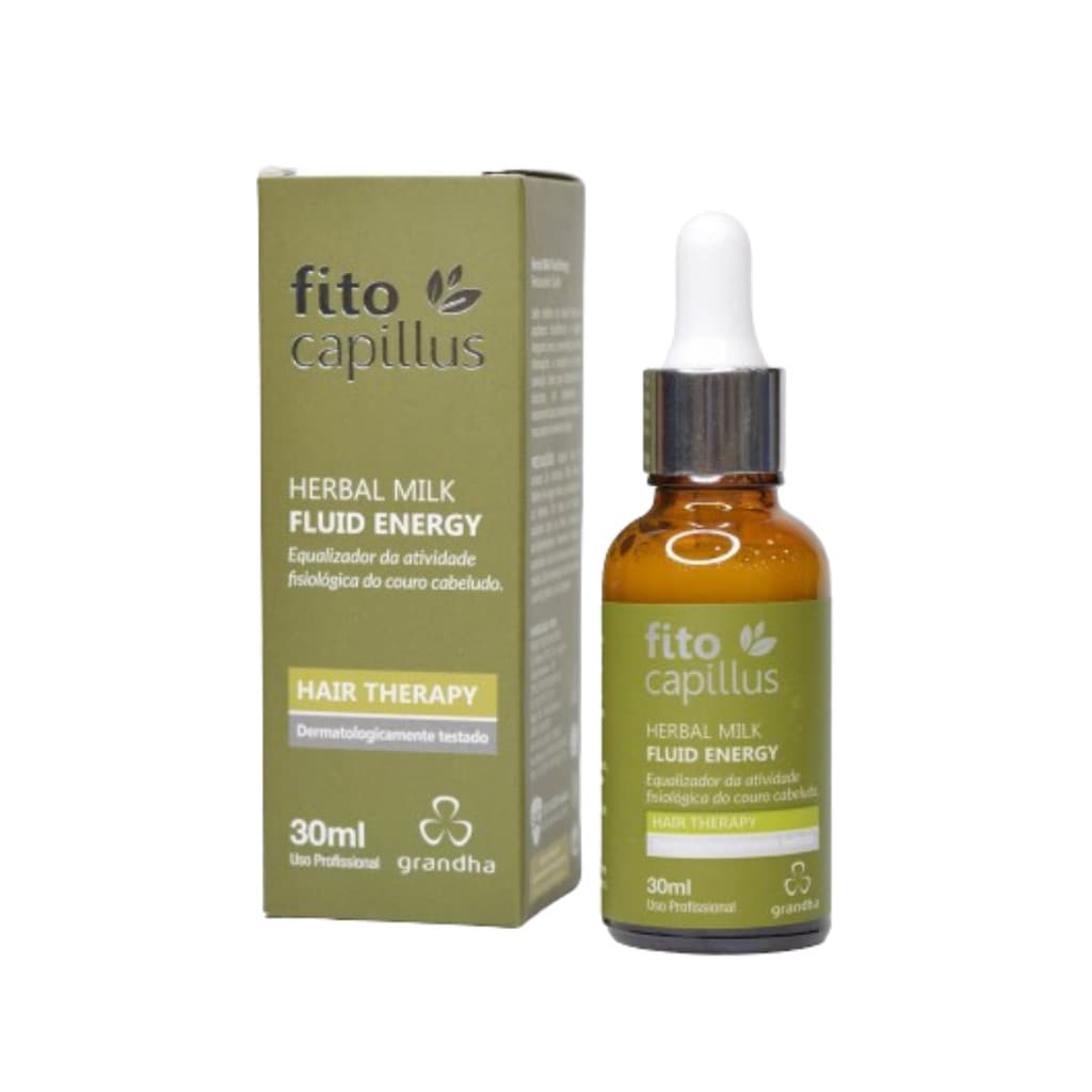Tônico Reparação Fito Capillus Herbal Milk Fluid Energy 30ml - Grandha