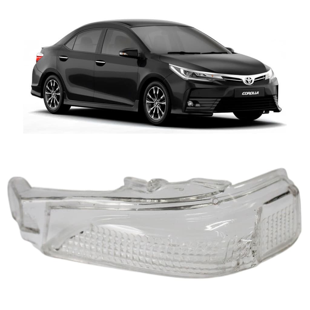 Lente Esquerda Seta Pisca Lateral Cristal Corolla 2015 2019