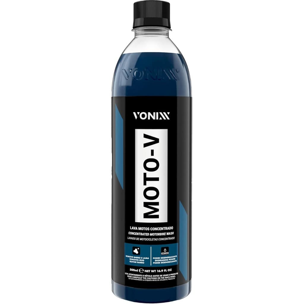 Moto-v Shampoo Desengraxante para Lavar Motos  500ml Vonixx