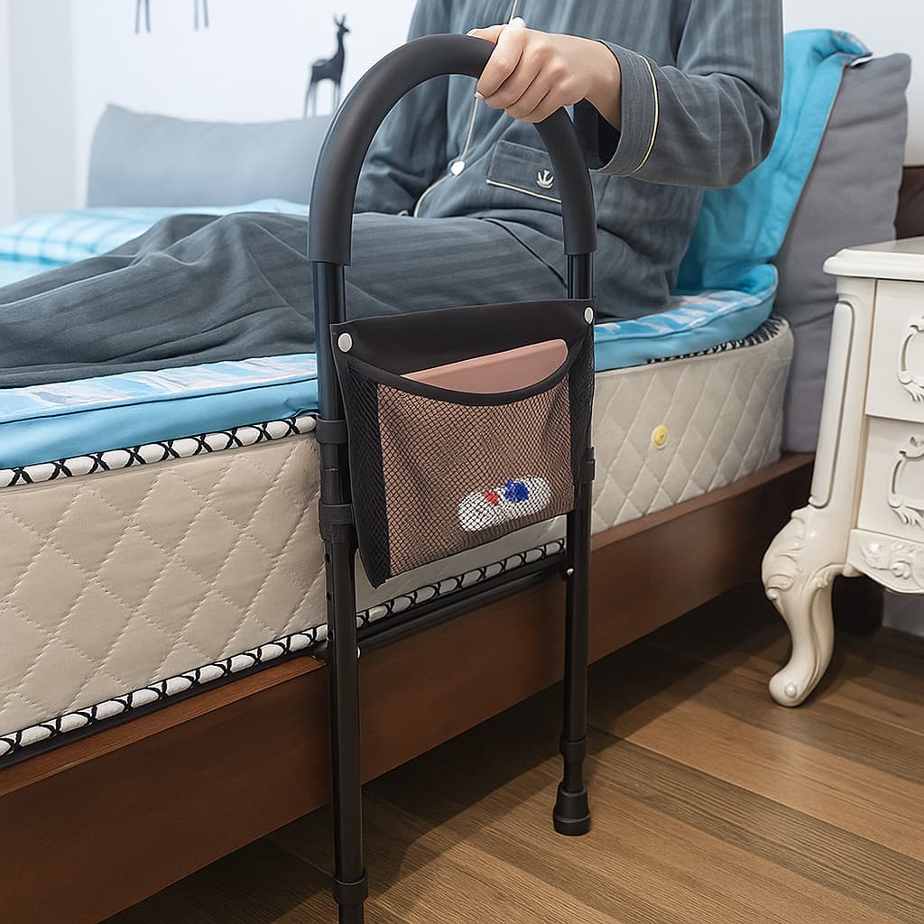 Grade De Cama Apoio De Segurança Idoso Proteção Luxo