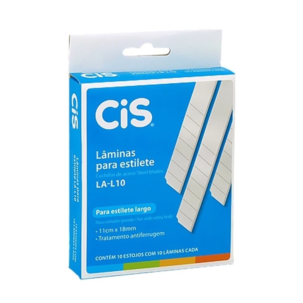 Lamina De Estilete Largo Cis Caixa C/100 Un - Cis